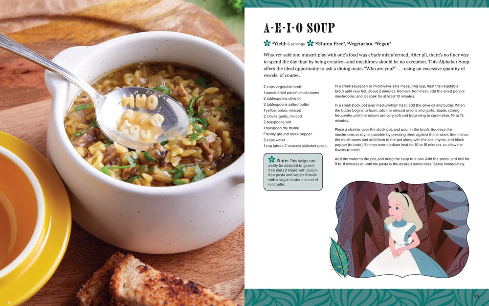 Alice in Wonderland The Unofficial Cookbook (Online Order Only)