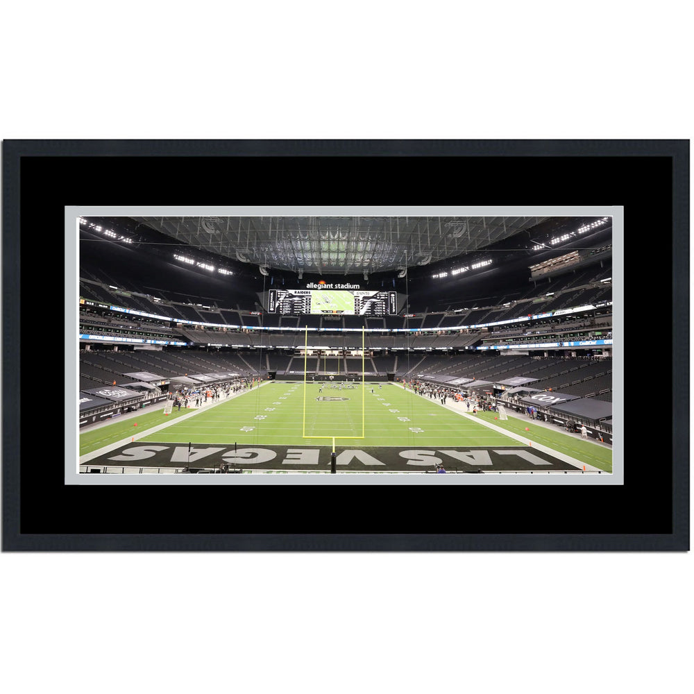 Framed Allegiant Stadium Las Vegas Raiders 16x24 Football Photo Professionally Matted (ONLINE ORDER ONLY)