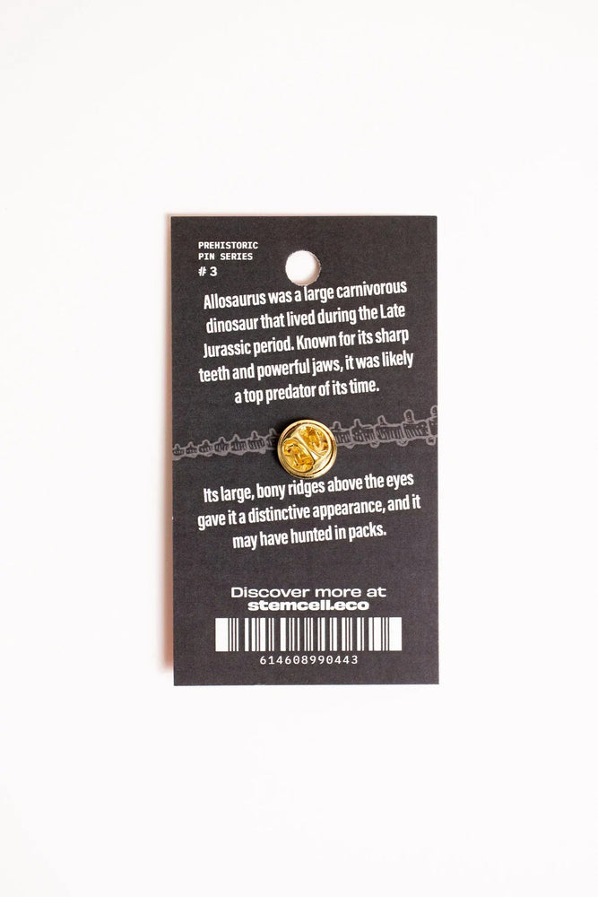 Allosaurus Enamel Pin (Allosaurus fragilis)
