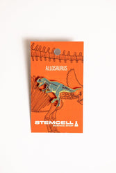 Allosaurus Enamel Pin (Allosaurus fragilis)