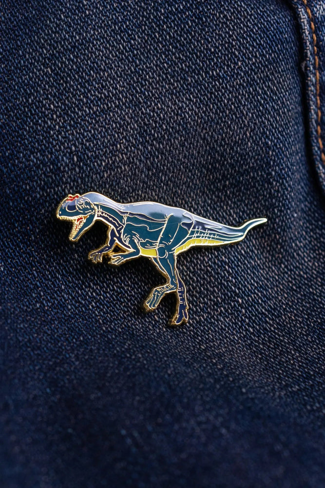 Allosaurus Enamel Pin (Allosaurus fragilis)