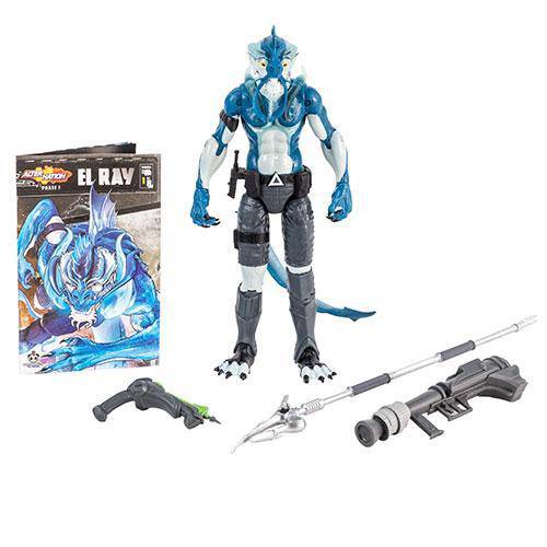 Alter Nation - El Ray - 6 Inch Action Figure (With Free Comic Book) (Online Order Only)