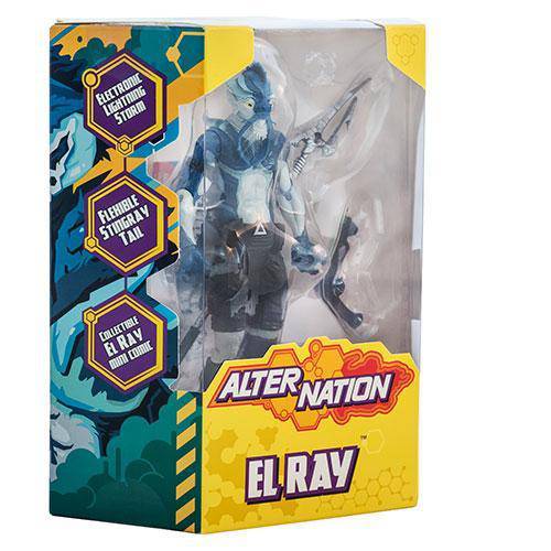 Alter Nation - El Ray - 6 Inch Action Figure (With Free Comic Book) (Online Order Only)