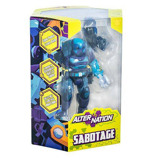 Alter Nation - Sabotage - 6.5 Inch Action Figure (With Free Comic Book) (Online Order Only)