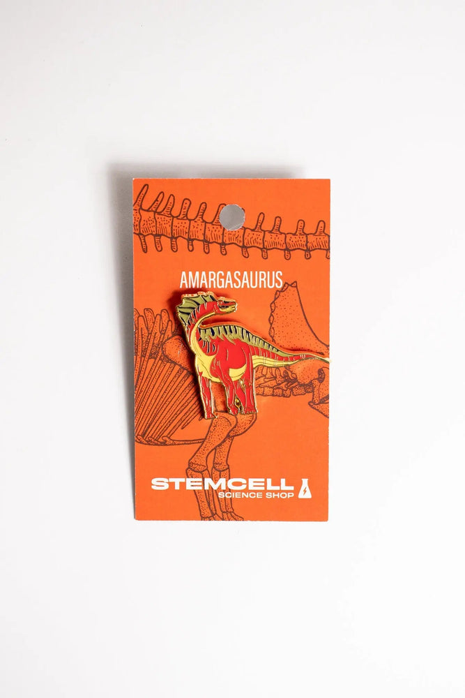 Amargasaurus Enamel Pin (Amargasaurus cazaui)