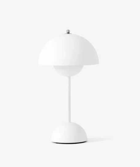 Ameico &Tradition - Flowerpot Portable Table Lamp VP9 Matte White (Online Order Only)