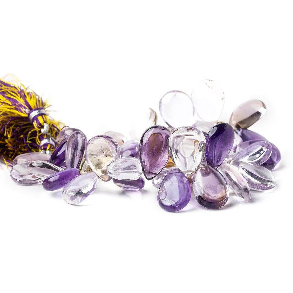 15x10-20x15mm Ametrine Plain Pear Beads 8 inch 40 pieces (ONLINE ORDER ONLY)