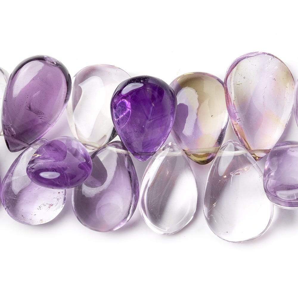 15x10-20x15mm Ametrine Plain Pear Beads 8 inch 40 pieces (ONLINE ORDER ONLY)