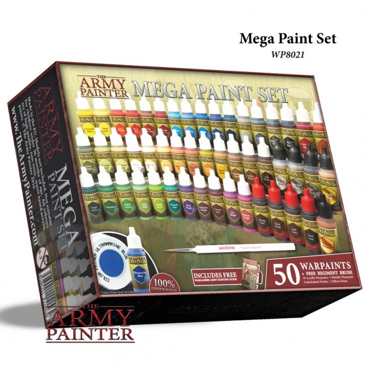 The Army Painter - Warpaints Mega Paint Set (Online Order Only)