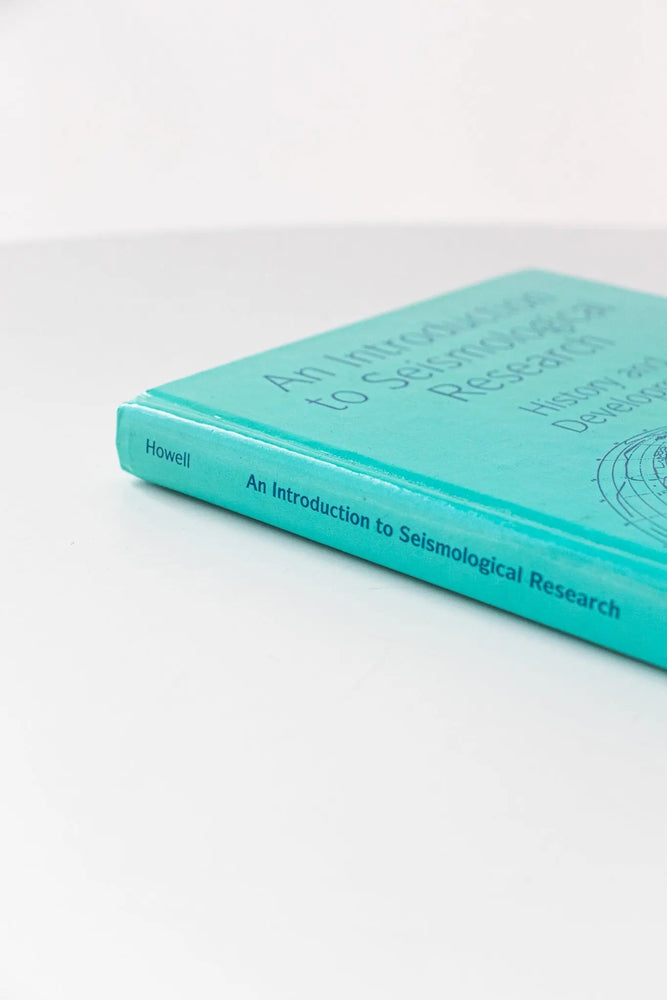 An Introduction to Seismological Research (ONLINE ORDER ONLY)