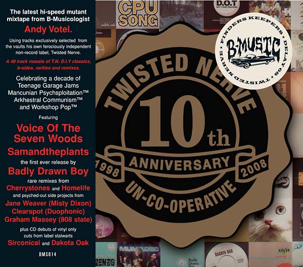 Twisted Nerve 10th Anniversary Mix [CD]
