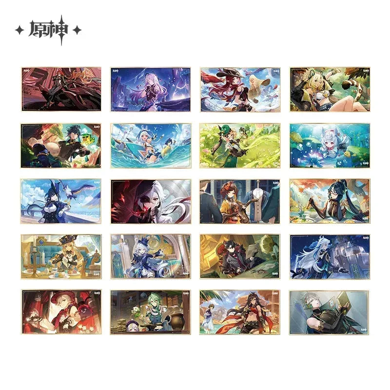Genshin Impact Anecdote Series Shikishi Cardboard