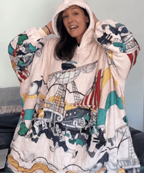 onepiece Wearable Blanket Hoodie for Kids & Adults | OLM Toys (ONLINE ORDER ONLY)