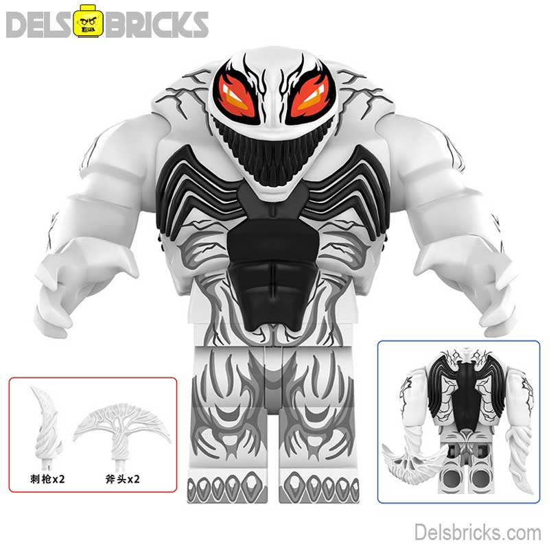 Anti-Venom Spider-Man Lego Minifigures Custom Toys 4 (ONLINE ORDER ONLY)