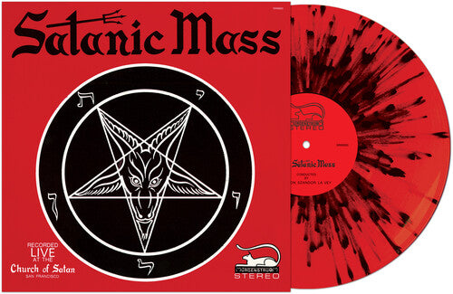 Satanic Mass - RED/ BLACK SPLATTER [Vinyl] (ONLINE ORDER ONLY)