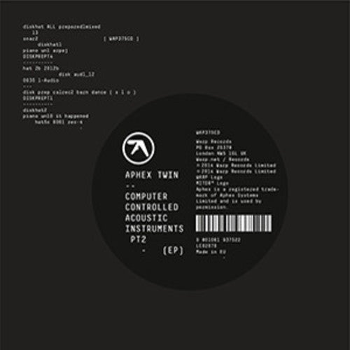 Aphex Twin - Computer Controlled Acoustic Instruments PT 2 (Extended Play, Digital Download Card) [Vinyl]