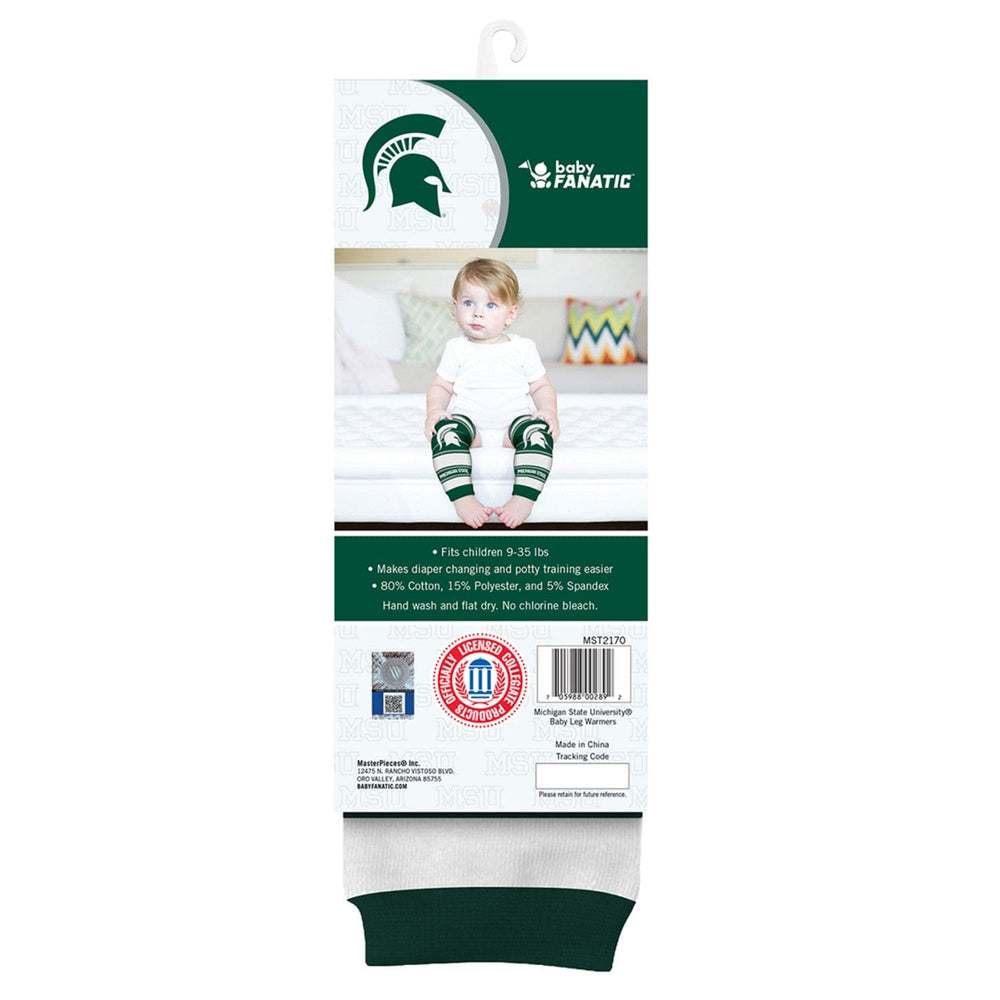Michigan State Spartans Baby Leg Warmers (ONLINE ORDER ONLY)