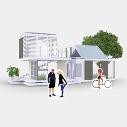 Bundle kit with Arckit A100 and Arckit A200 Architectural Model Kits (ONLINE ORDER ONLY)