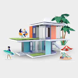 Bundle kit with Arckit GO Eco and Coastal Living Architectural Model Kits (ONLINE ORDER ONLY)
