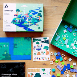 Bundle kit of 12 Arckit Greenscape Village Architectural Model Building Kits (ONLINE ORDER ONLY)