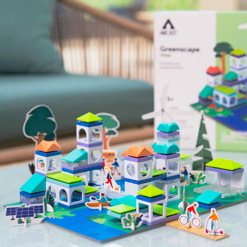 Bundle kit of 12 Arckit Greenscape Village Architectural Model Building Kits (ONLINE ORDER ONLY)