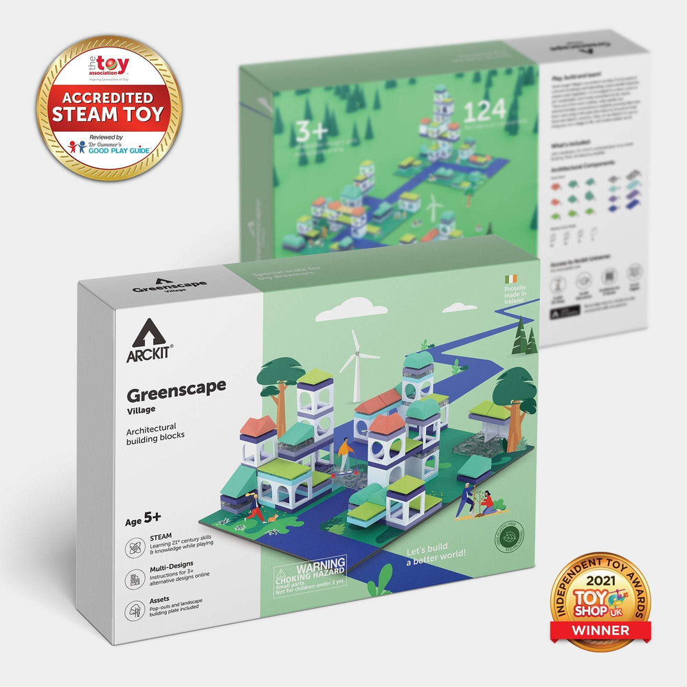 Bundle kit of 12 Arckit Greenscape Village Architectural Model Building Kits (ONLINE ORDER ONLY)