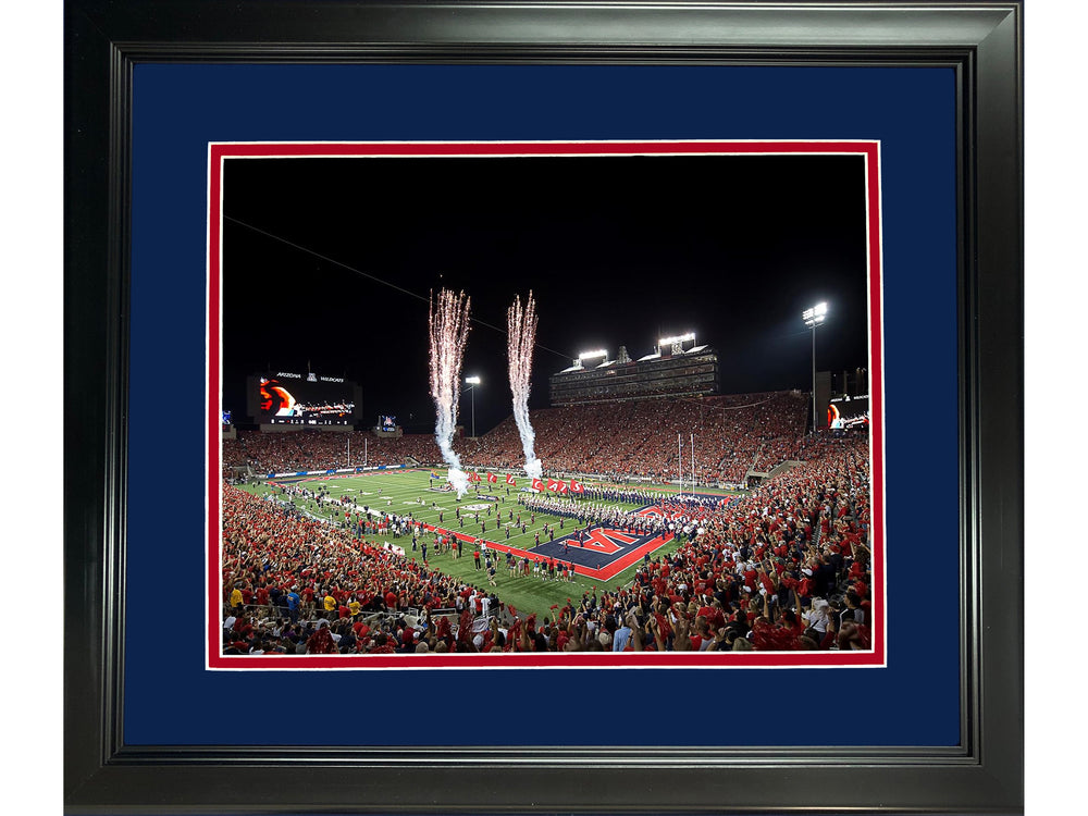 Framed Arizona Stadium Arizona Wildcats 11"x14" NCAA Football Photo Professionally Matted