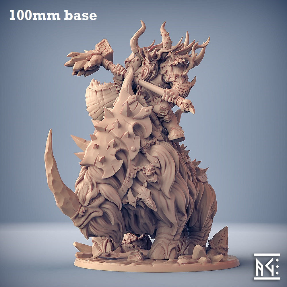 Armored Frosthorn (Epic Beast Calvary Unit) (Online Order Only)