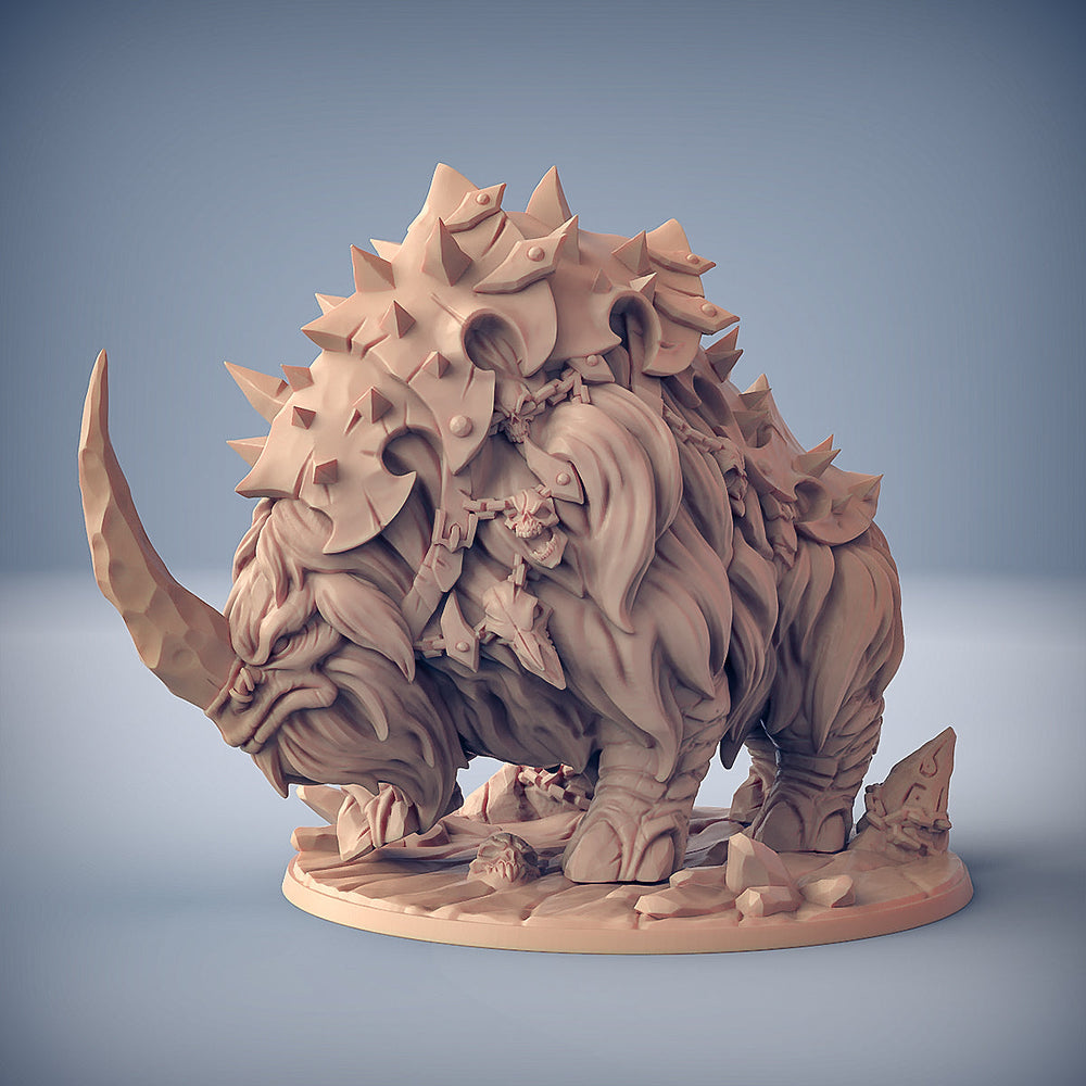 3D Printed Artisan Guild Armored Frosthorn Frostmetal Clan 28mm 32mm (Online Only)