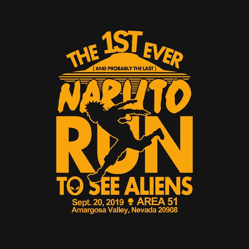 Naruto Run for Aliens (Online Order Only)
