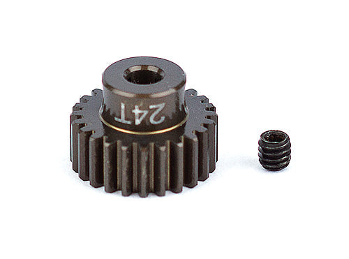 Team Associated Factory Team Aluminum Pinion Gear 24T 48P 1/8 shaft (ONLINE ORDER ONLY)