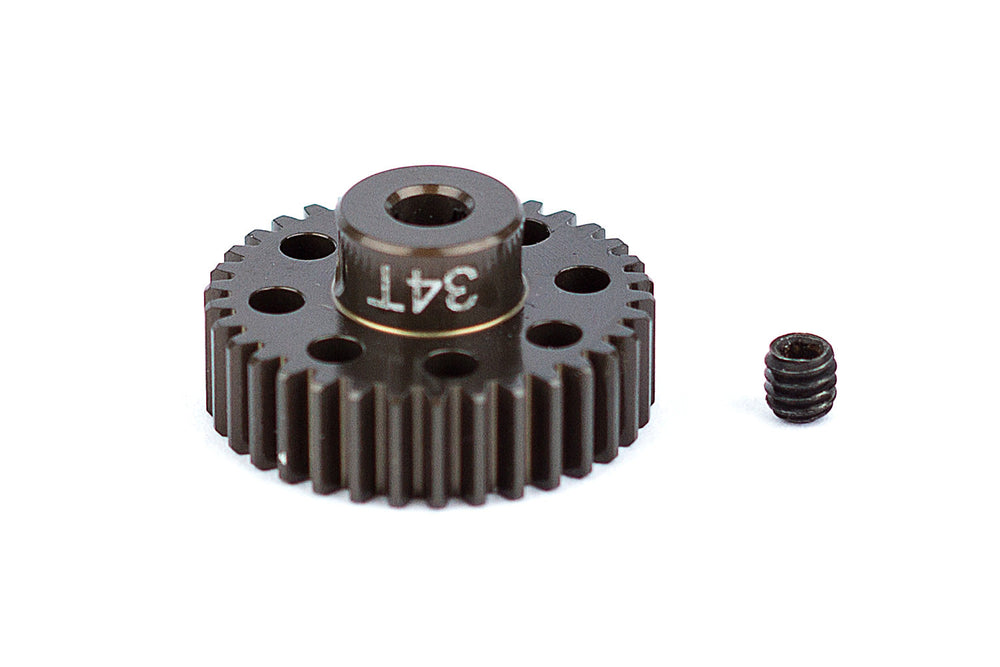Team Associated Factory Team Aluminum Pinion Gear 34T 48P 1/8 shaft (ONLINE ORDER ONLY)