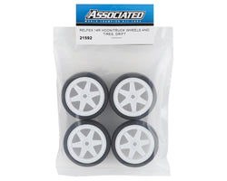 Team Associated Reflex 14R Hoonitruck Pre-Mounted Drift Tires and Wheels