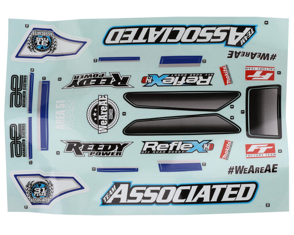 Team Associated Reflex 14B Ongaro Pre-Painted Body Set (ONLINE ORDER ONLY)