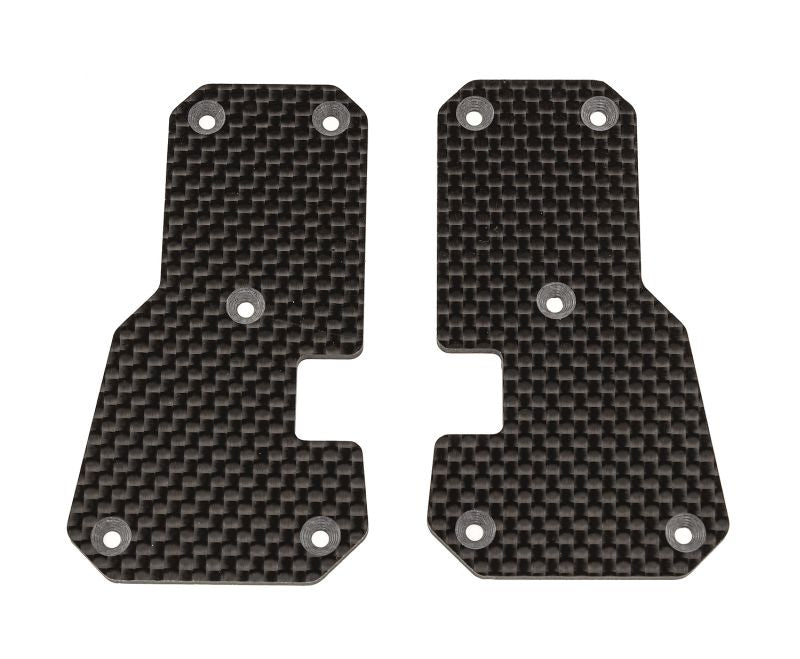 Team Associated SR7 FT Arm Inserts, Carbon Fiber 26070 (ONLINE ORDER ONLY)