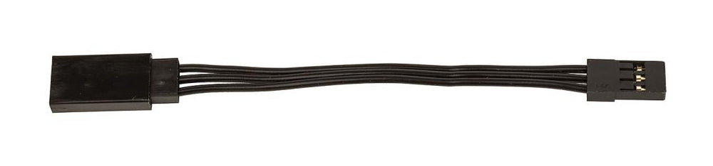 Team Associated 75mm Servo Wire Extension Black (2.95in) (ONLINE ORDER ONLY)