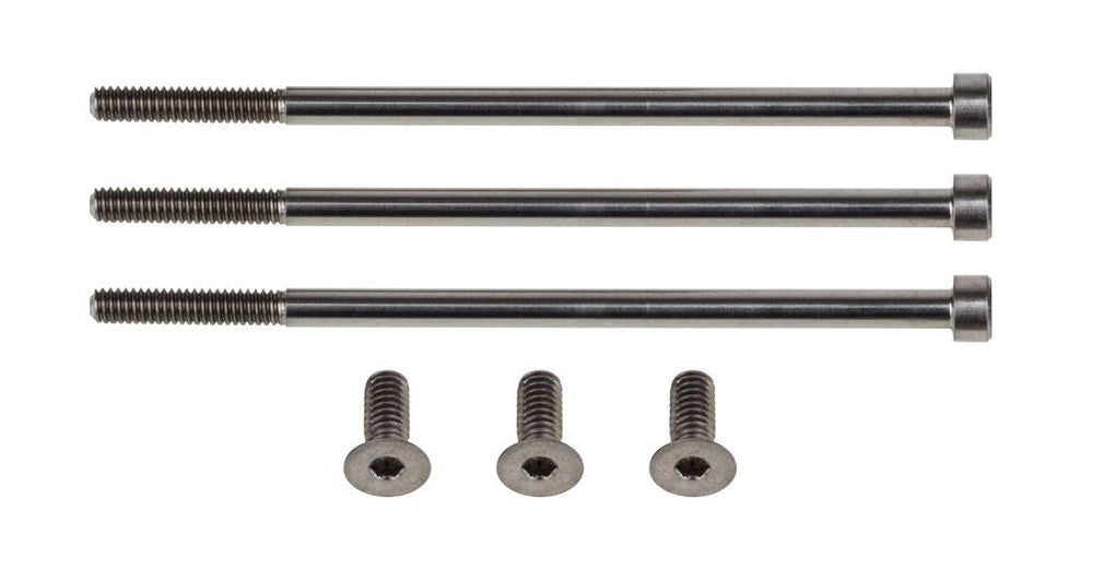 Team Associated SP5 Titanium Motor Screw Set (qty 6) (ONLINE ORDER ONLY)