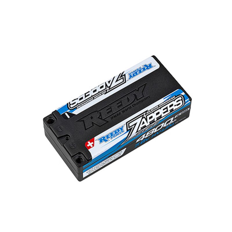 Team Associated Zappers SG6 4800mAh 135C 7.6V Shorty LiPo Battery