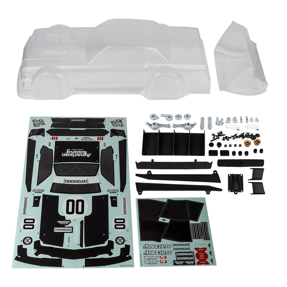 Team Associated Hoonicorn Body Set Clear (ONLINE ORDER ONLY)