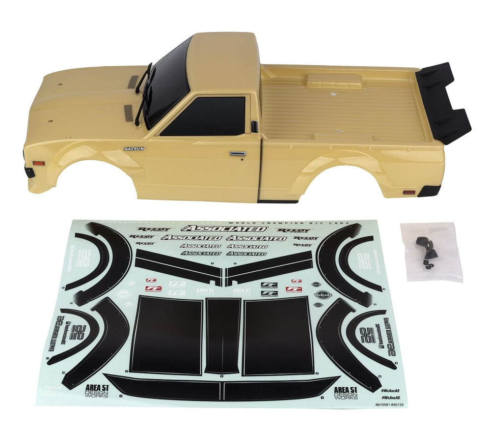 Team Associated Apex2 Sport Datsun 620 Body Set Tan Painted (ONLINE ORDER ONLY)