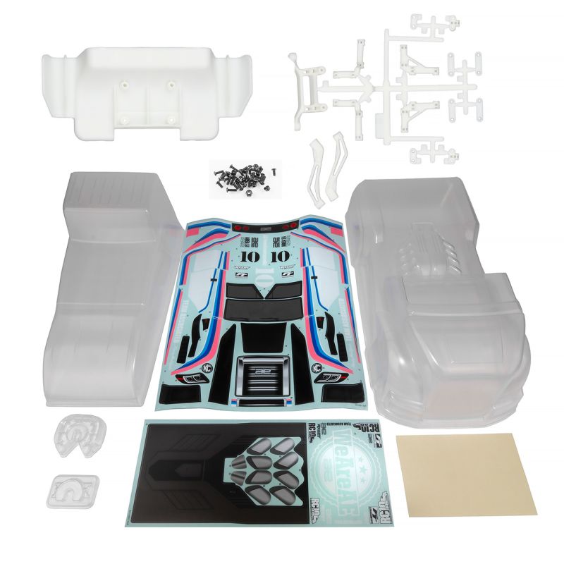 Team Associated 6x6 Body Set, Clear  31954 (ONLINE ORDER ONLY)