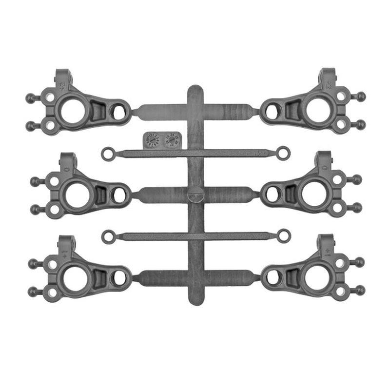 Team Associated RC10TC8 Factory Team Carbon Steering Block Set