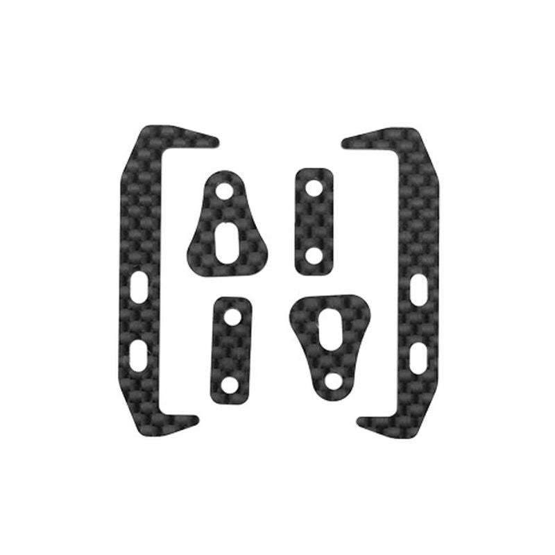 Team Associated RC10TC8 Factory Team Carbon Fiber Battery Holder Set