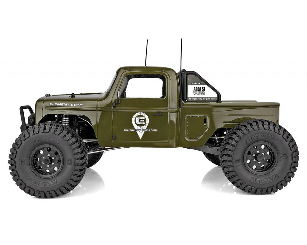 Element RC Enduro Ecto Trail Truck 4x4 RTR 1/10 Rock Crawler Combo Green 2.4GHz Radio Battery & Charger (ONLINE ORDER ONLY)