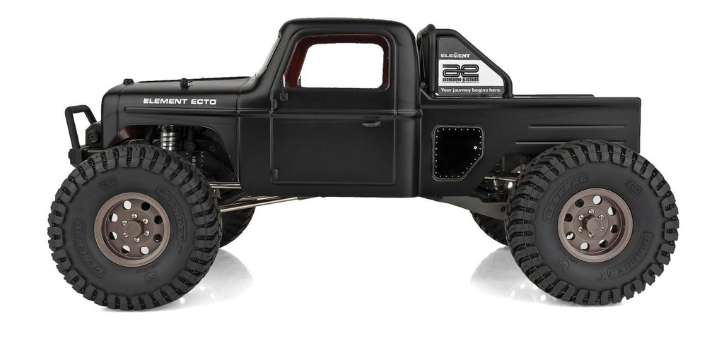 Team Associated 1/10 4WD Enduro Trail Truck Ecto Black RTR Rock Crawler (ONLINE ORDER ONLY)