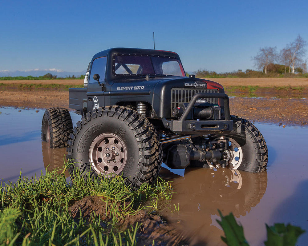 Team Associated 1/10 4WD Enduro Trail Truck Ecto Black RTR Rock Crawler (ONLINE ORDER ONLY)