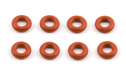 Team Associated Red Silicone O-Rings for RC Shock Absorbers