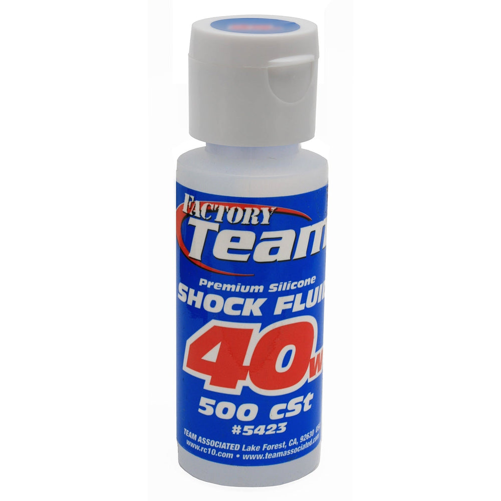 Team Associated 40 Weight Silicone Shock Oil 2oz RC Suspension Fluid