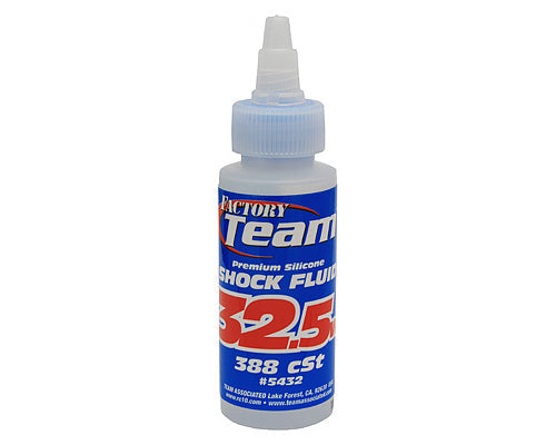 Team Associated 32.5 Weight Silicone Shock Oil 2oz RC Suspension Fluid