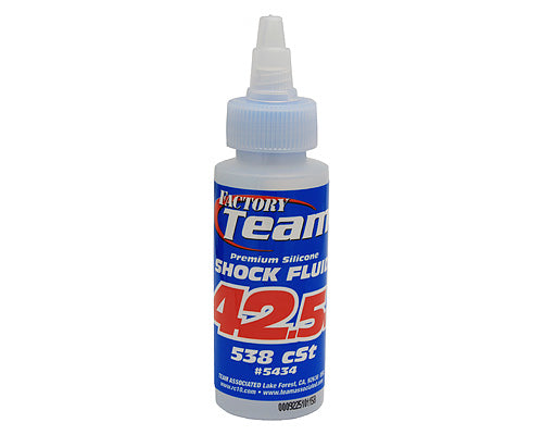 Team Associated 42.5 Weight Silicone Shock Oil 2oz RC Suspension Fluid